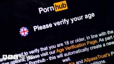 Pornhub says UK visitors down 77% since age checks came in