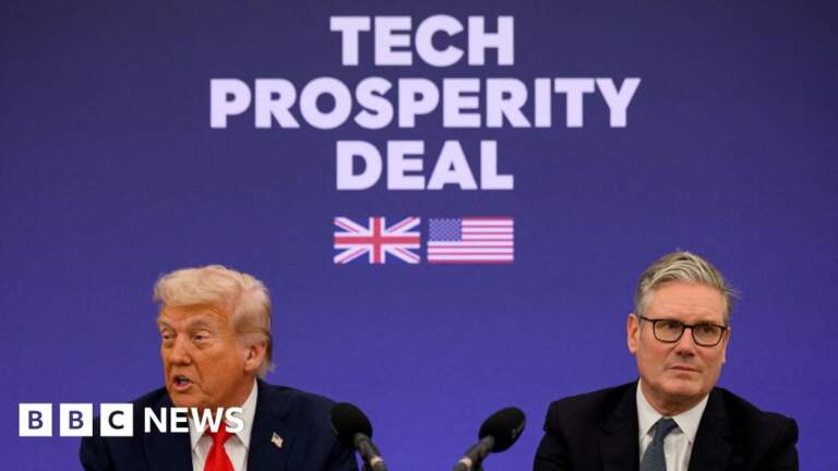Negotiations over US-UK tech deal stall