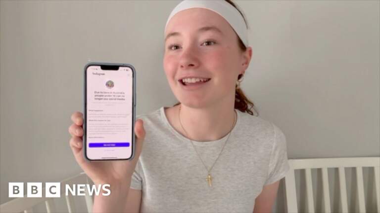 Watch Australian teens test out social media on first day of ban