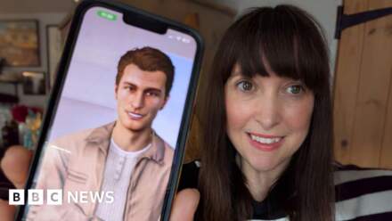 He calls me sweetheart and winks at me – but he's not my boyfriend, he's AI