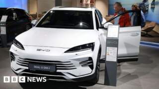 China’s BYD set to overtake Tesla as world’s top EV seller