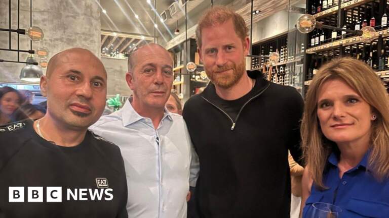 Prince Harry thanks bereaved families taking on social media firms